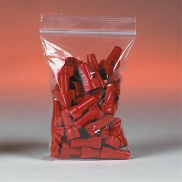 8 x 30'' - 2 Mil Reclosable Poly Bags, 500PK, Bsc Preferred, Mfr#: PB4080